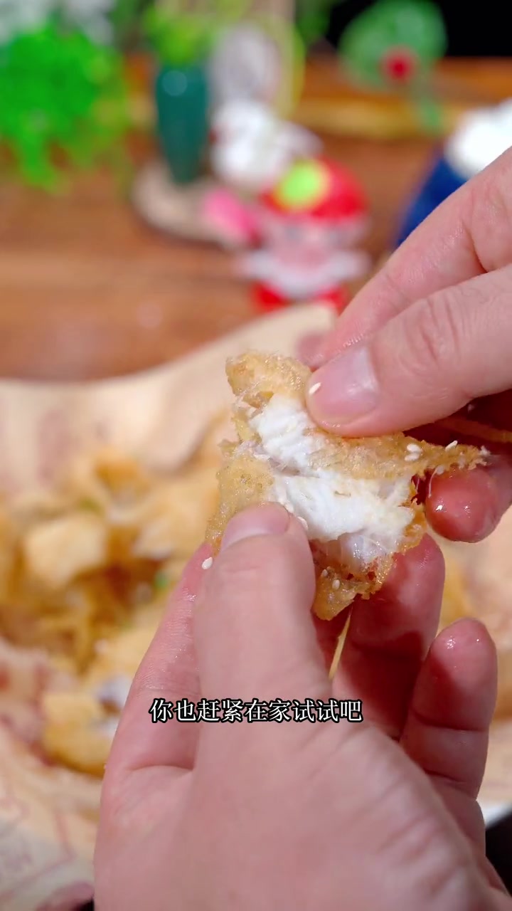 豆腐鱼怎么炸才能酥脆好吃,今天这个方法分享给你,喜欢你也赶紧试试吧 水潺 小酥肉 油炸