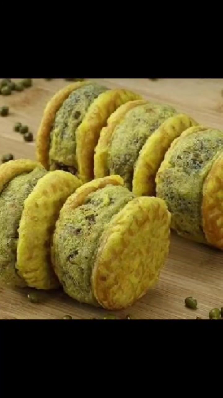 绿豆饼绿豆酥板栗饼肉松饼小酥饼新技术