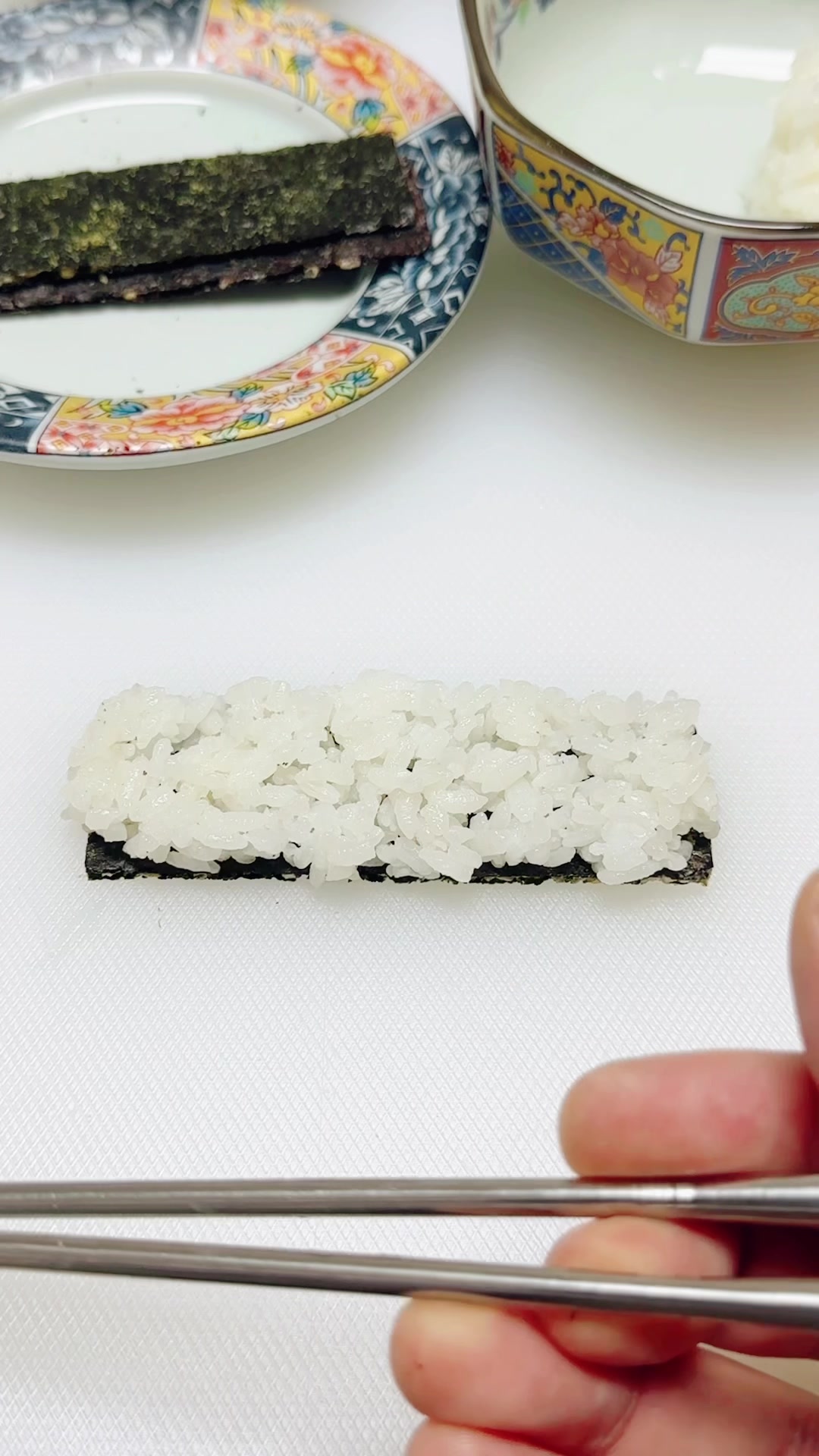 夹心海苔寿司制作方法