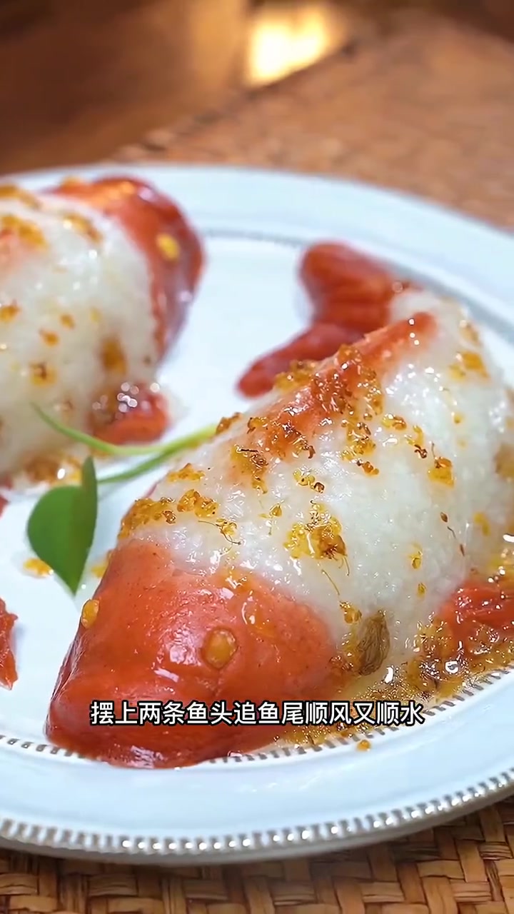 八宝饭好吃,寓意还好,做法简单,过年餐桌必备～八宝饭 年年有大鱼