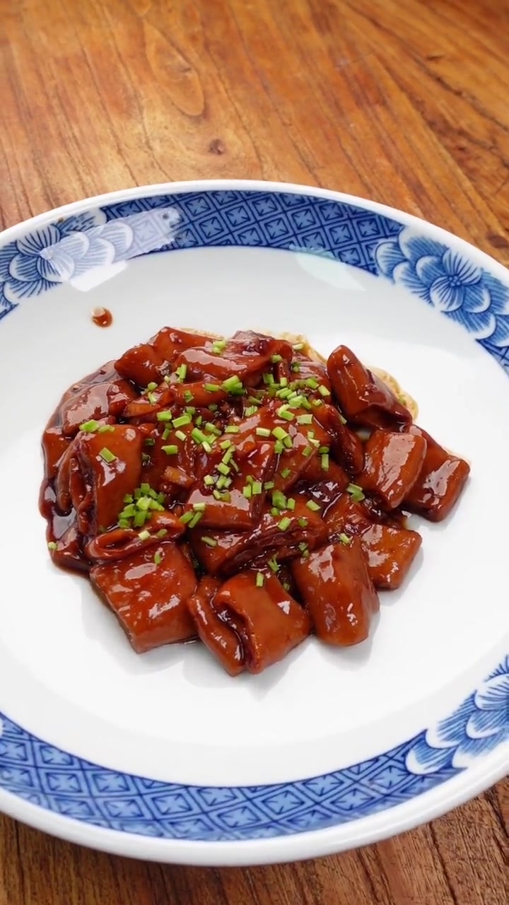 年夜饭,山东经典名菜九转大肠家常做法
