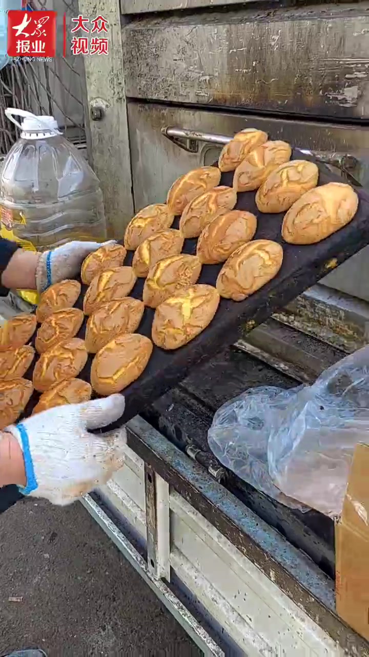 黄河大集达人秀|每天1000个!看大集上的南瓜蛋糕手速达人
