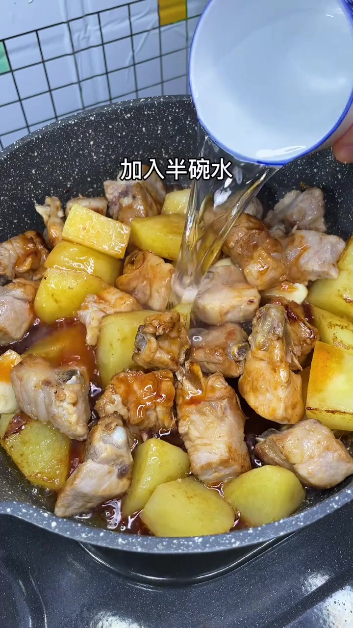 土豆糖醋排骨的做法步骤