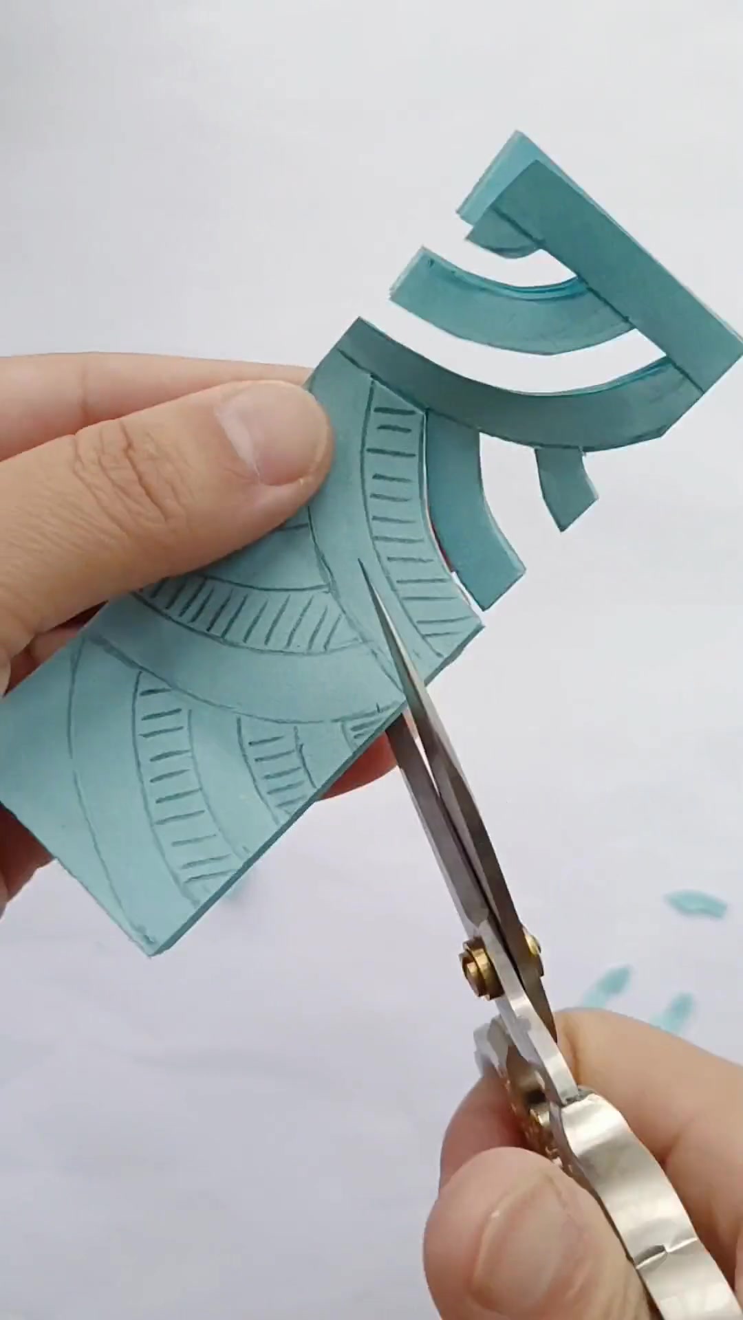 简单的剪纸花边图案大全