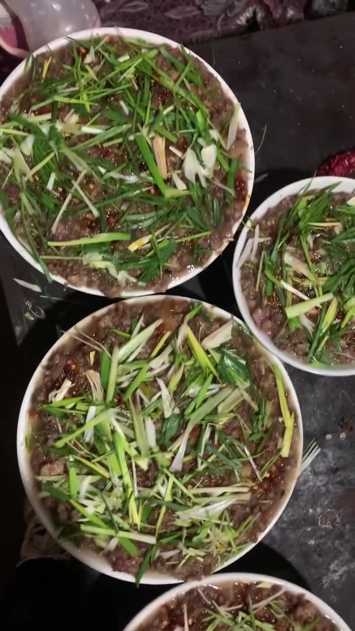 彝家冻肉。彝族 冻肉