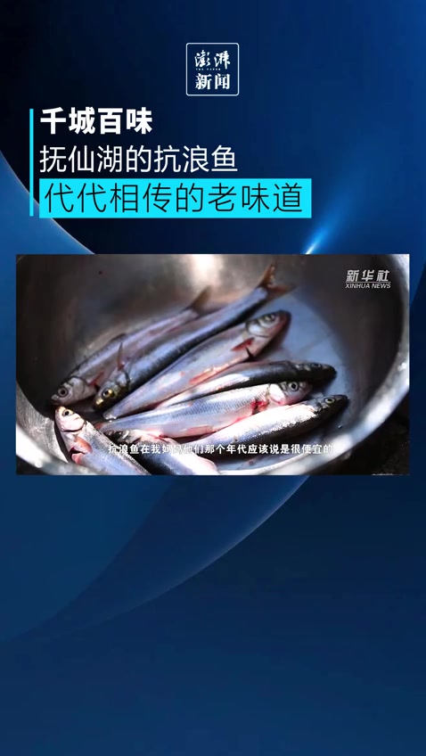 千城百味:抚仙湖的盐水抗浪鱼,代代相传老味道