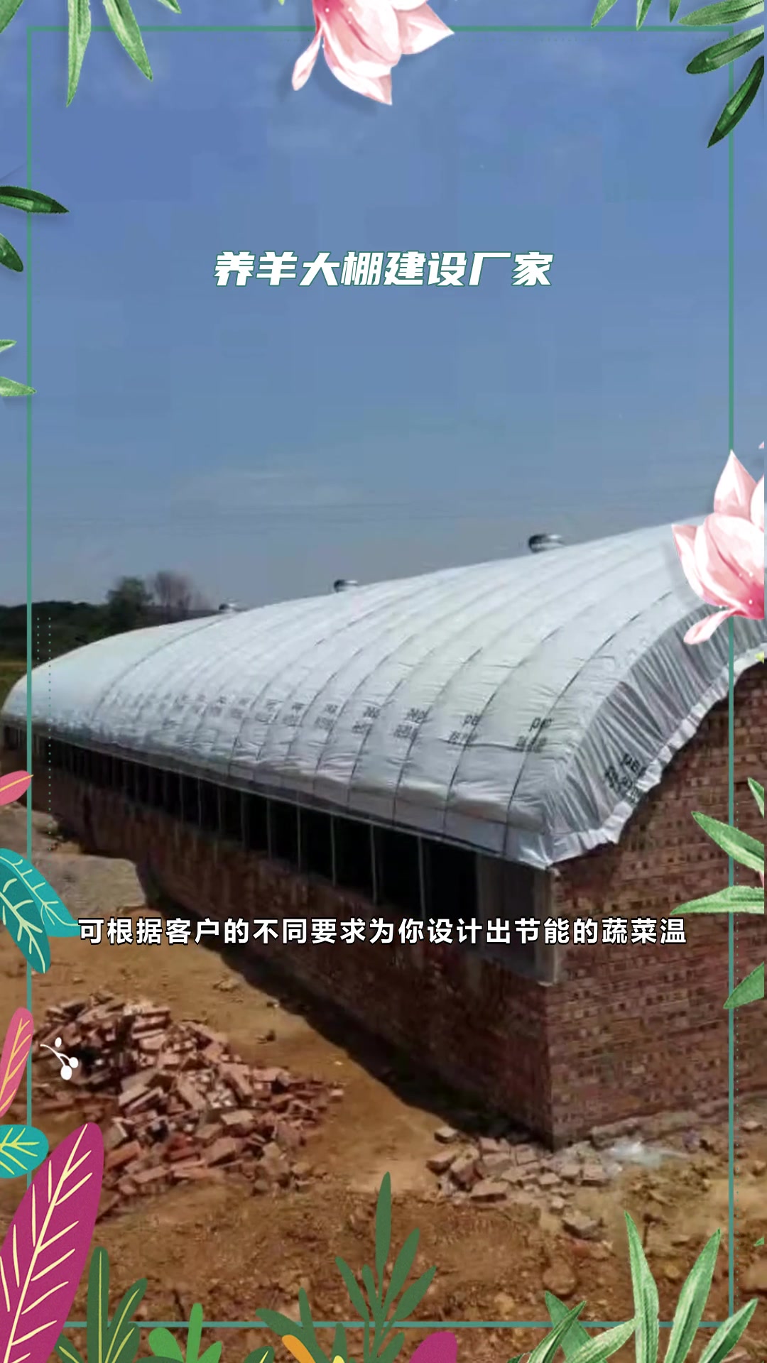 宜昌市养殖大棚建造厂家