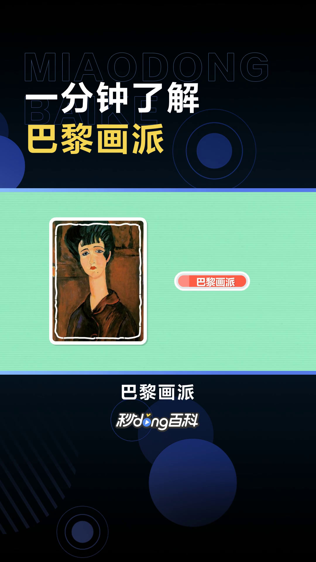 一分钟了解巴黎画派