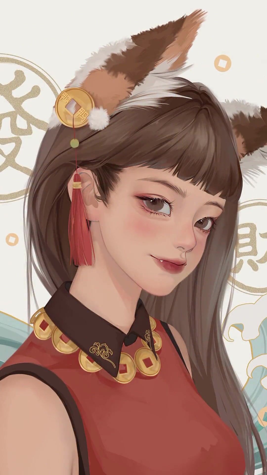 鸭鸭给大家送上新年发财壁纸啦!祝大家兔年发大财!
