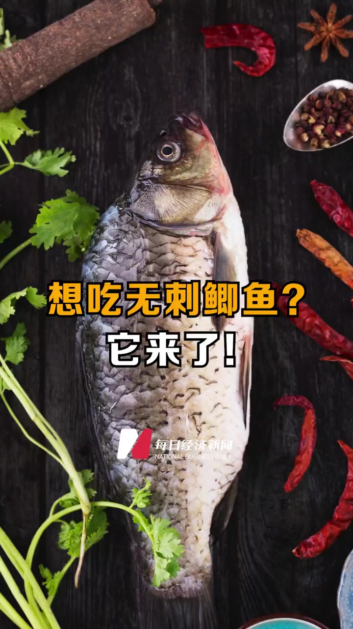 想吃无刺鲫鱼?它来了!无刺鲫鱼 中科院团队创制出无刺喜头鱼