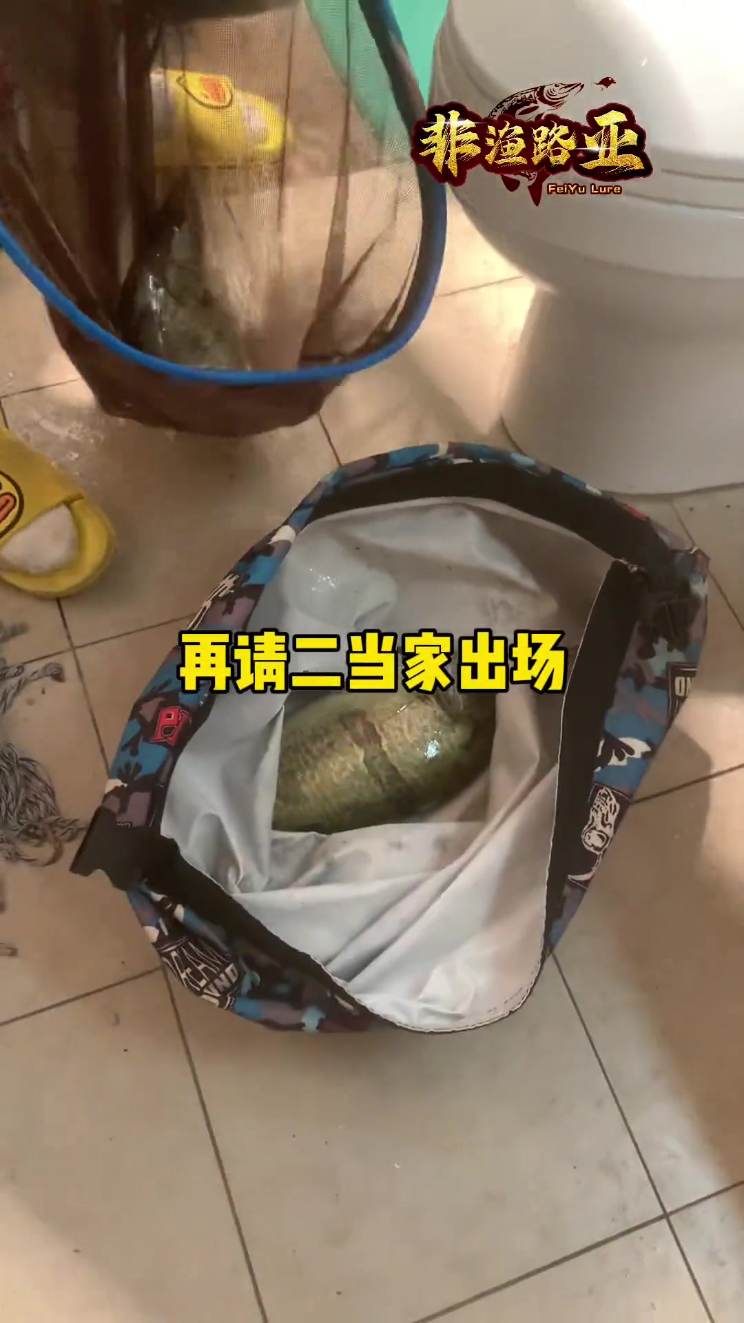 路亚鳜鱼,野钓翘嘴 鱼获满满怎么装?活鱼袋推荐!强力耐用,容量大,方便易携带!路亚 路亚钓
