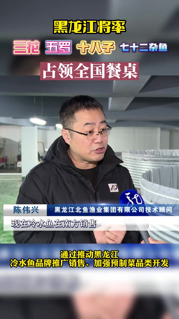 黑龙江将率“三花五罗十八子七十二杂鱼”占领全国餐桌 黑龙江 冷水鱼 三花五罗十八子