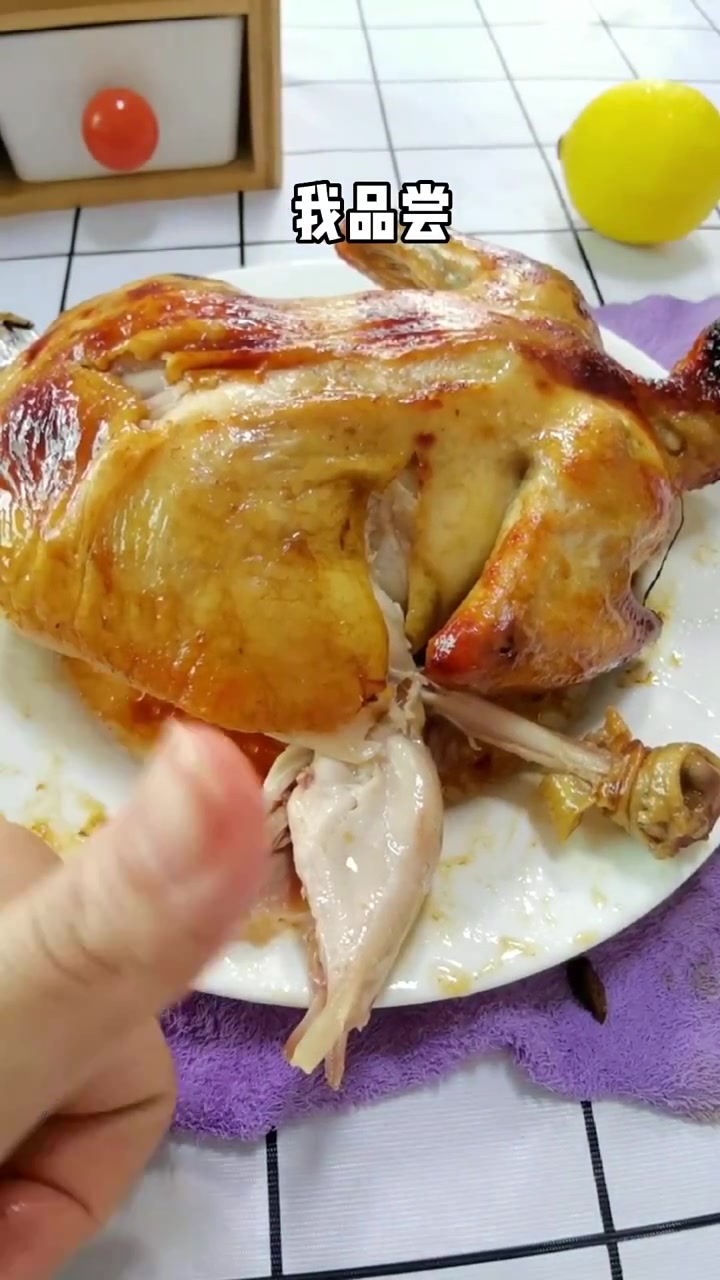 第22集‖烤鸡怎么做才会爆汁?原来这么简单!难怪以前做出来又柴又硬,以后再也不用外面点了!