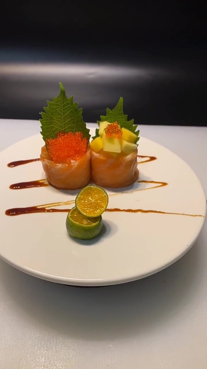 这样做更好吃吗?不这样做更贵?颜值爆表的三文鱼花之恋,跟着我的视频做起来吧