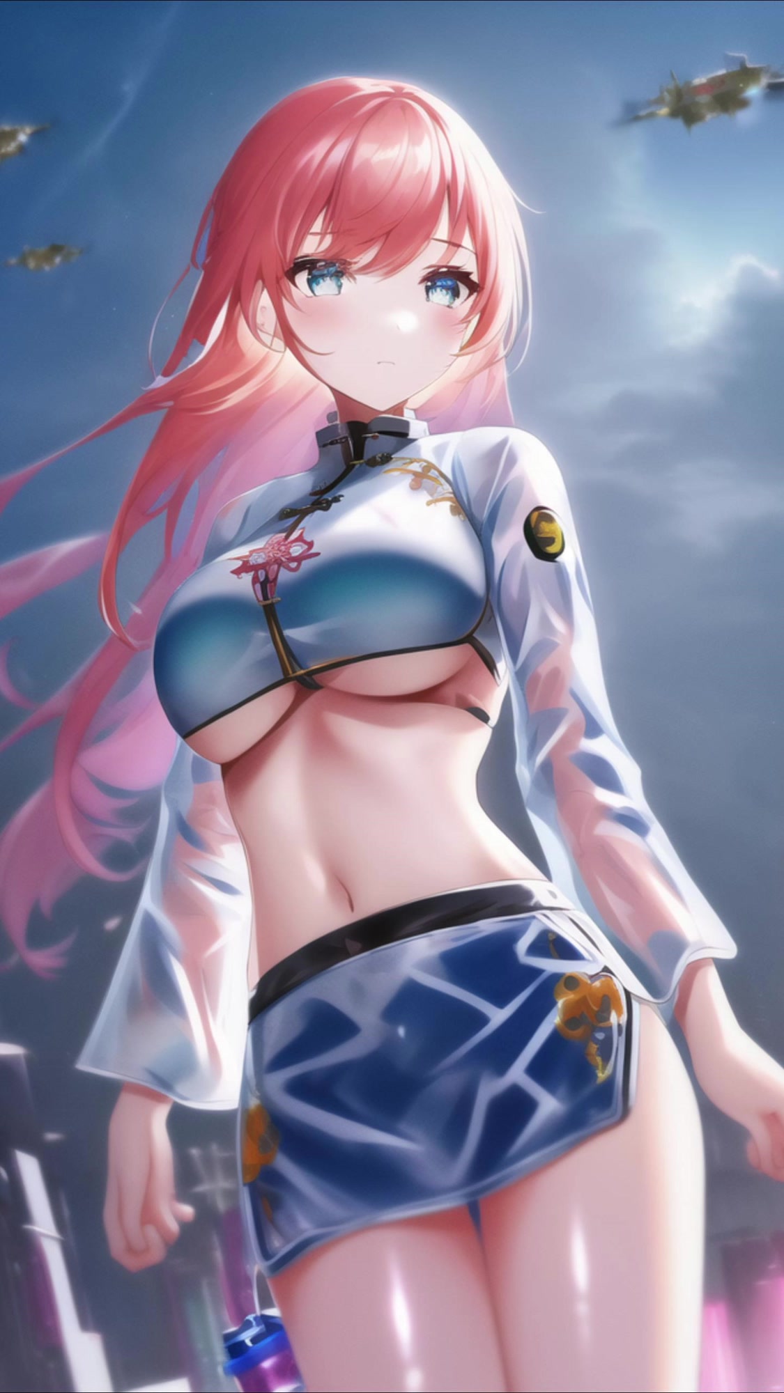 原创二次元动漫壁纸-粉色系美少女战士