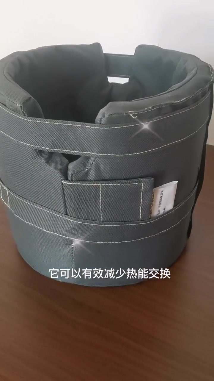 用于节能的可拆卸保温套,越来越受到市场的欢迎 可拆卸保温套 设备保温衣 管道保温