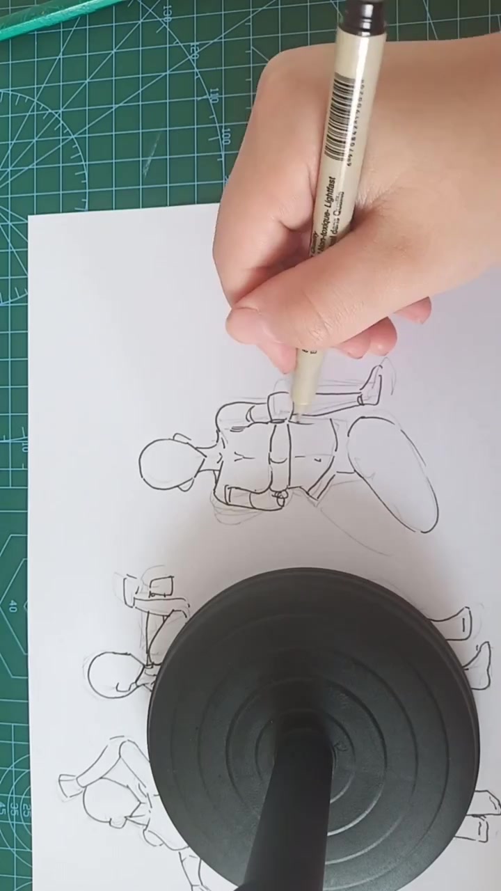 今后每天发一部绘画人体素材过程参考