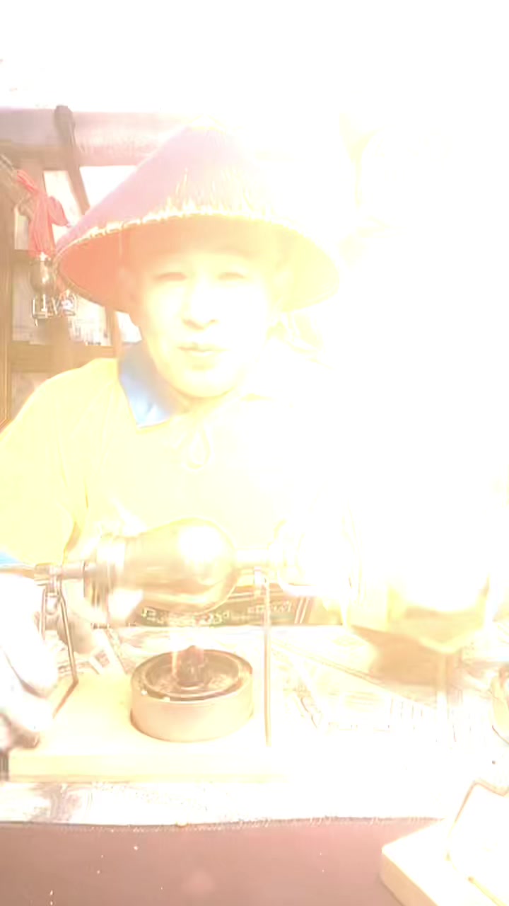 老式手摇迷你爆米花机#来自莫言家乡山东高密#鹰铭出品