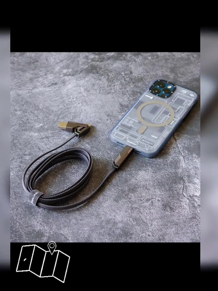 第15集|质量杠杠的好 风格派四合一苹果13Pro编制线Typec充电PD快充安卓合金数据