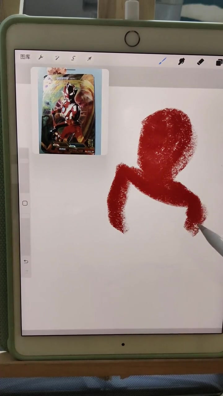 泽塔奥特曼卡片简笔画