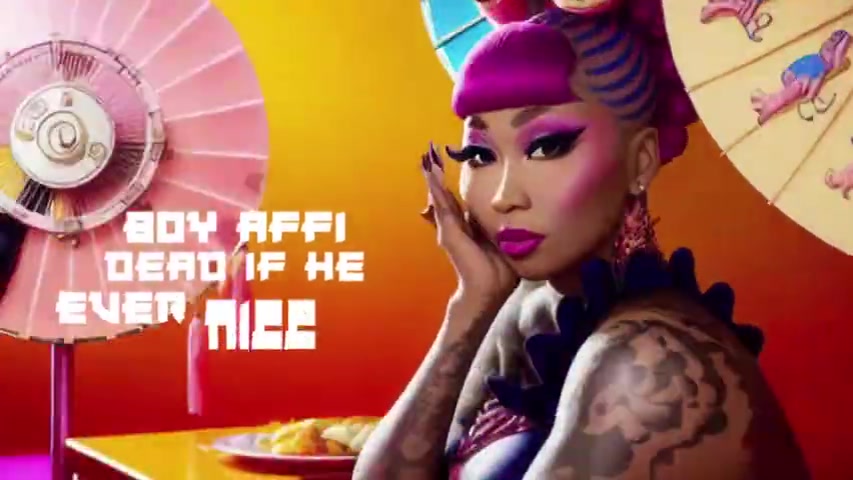 麻辣鸡Nicki Minaj新单《Red Ruby Da Sleeze》歌词版MV首播!中