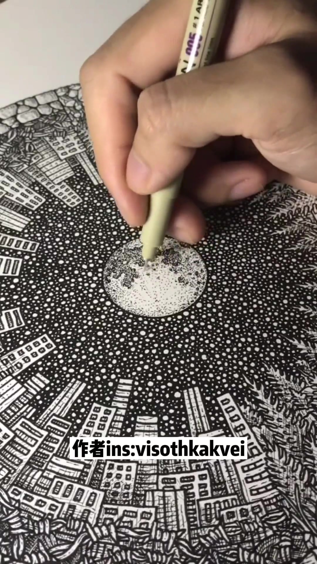 画线会上瘾吗,看画线会上瘾吗 钢笔画 绘画分享 黑白装饰画