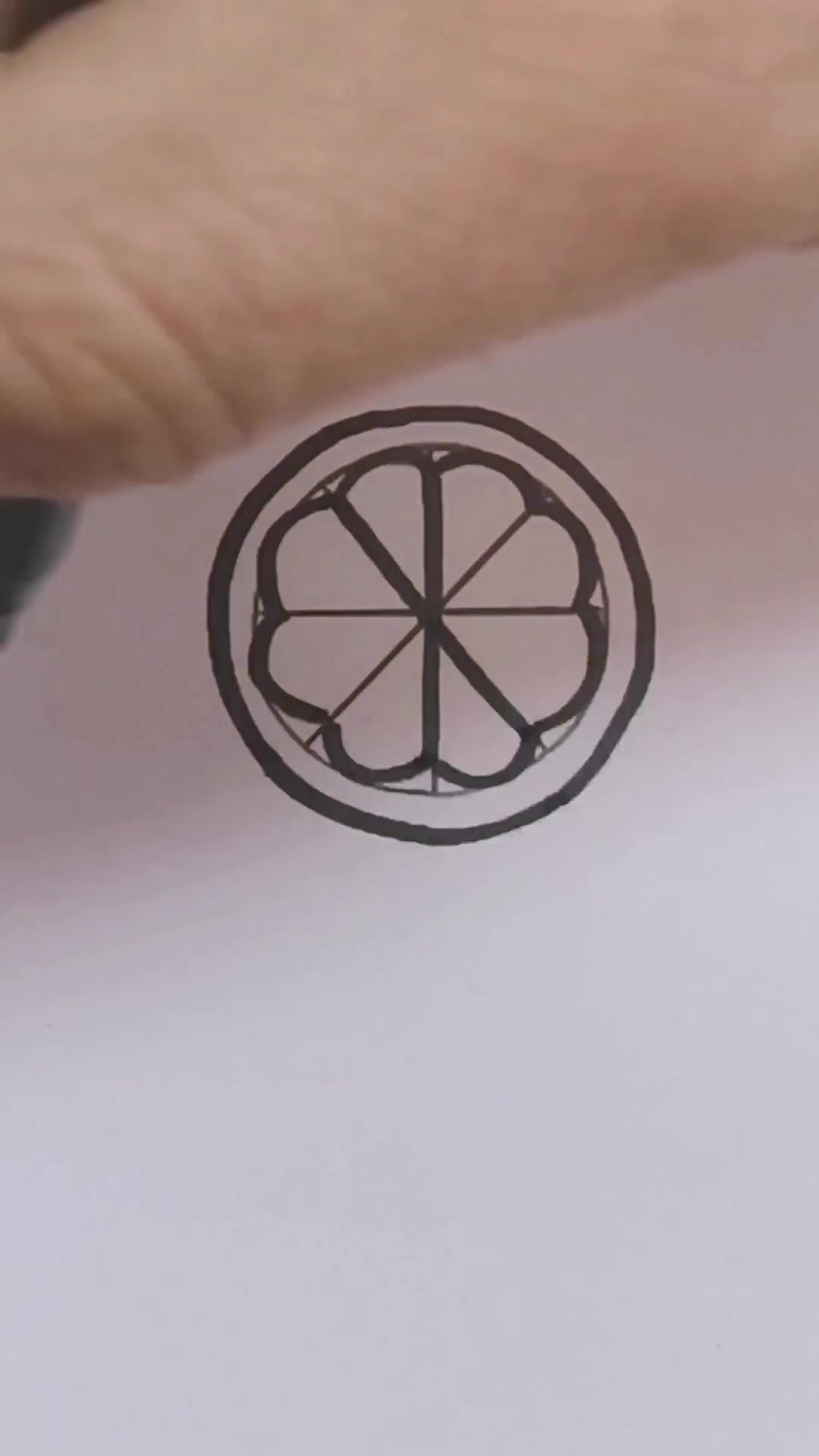 教你画桔子简笔画