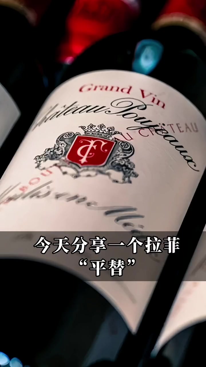 大拉菲“平替”,价格是其几十分之一,到底怎么样,听听晨阳的分享吧!葡萄酒 红酒 进口红酒