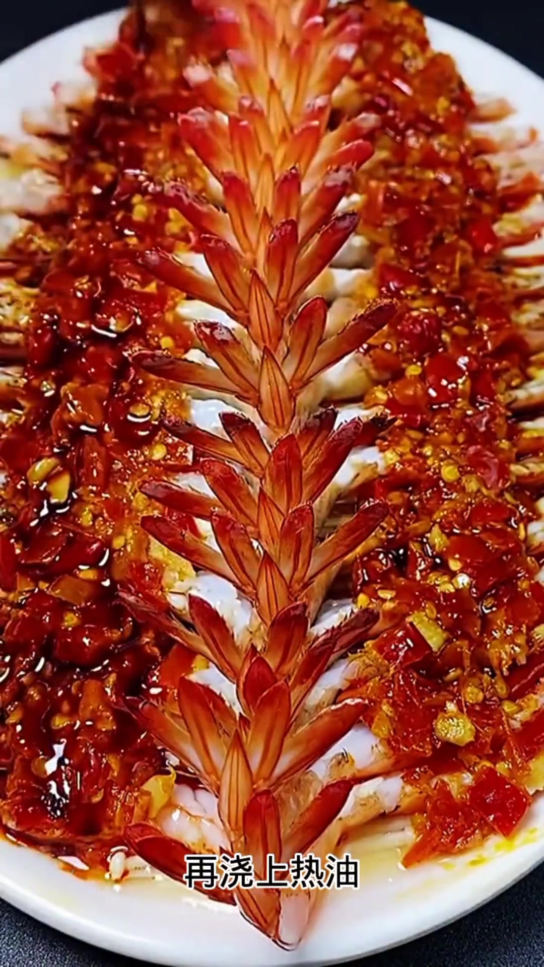 年夜菜必备 开背大虾