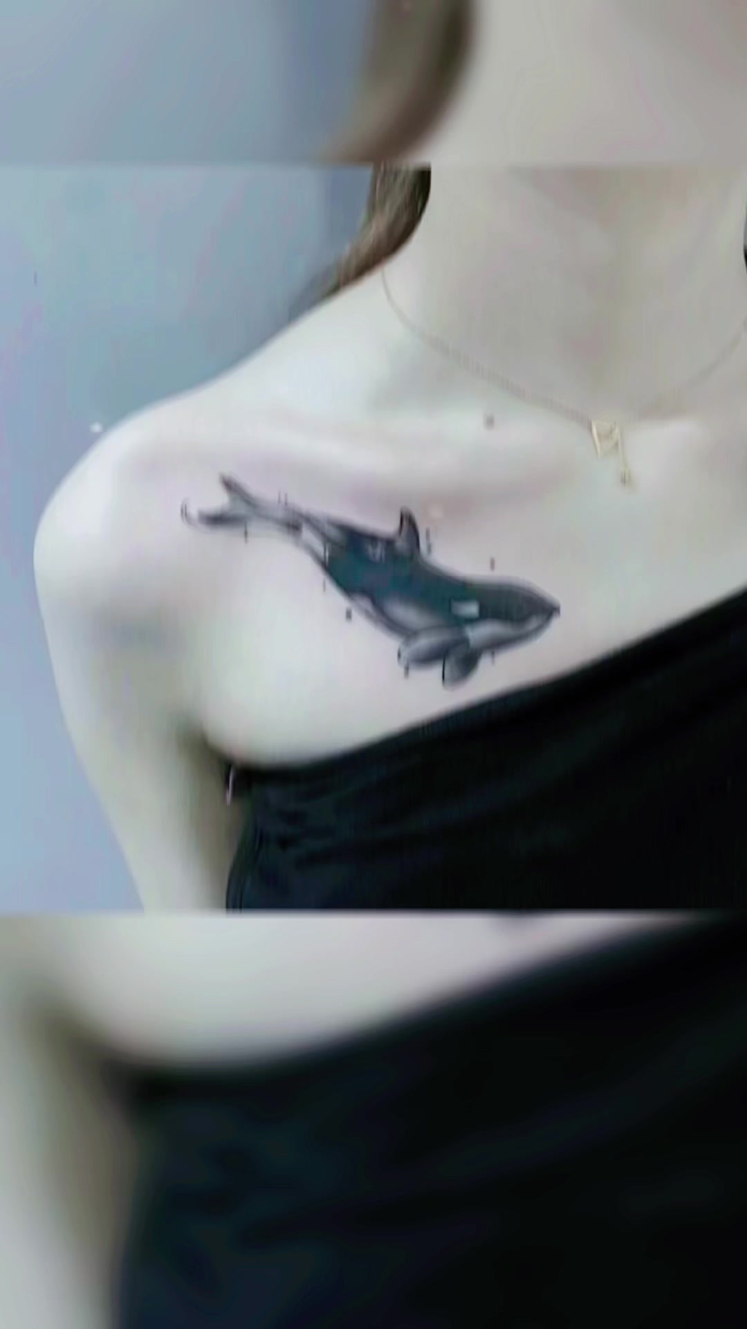 鲸鱼纹身#女生纹身#纹身刺青#吴江纹身店#