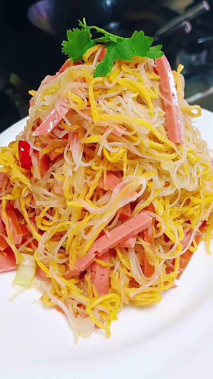 金丝银粉丝下酒必备小菜
