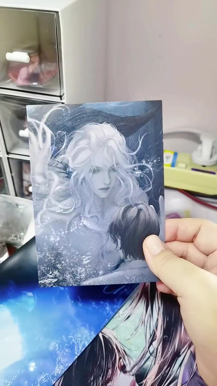 开箱 实体书 小说 为你而名 德萨罗人鱼 深海先生 今天是疯狂吐槽两家店铺的一天,相对而言