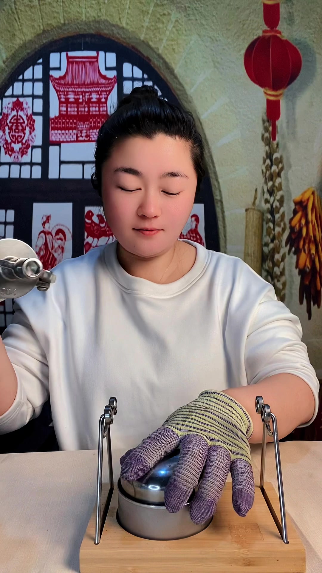 #平安砲报平安#迷你爆米花机#儿时爆米花的味道#鹰铭出品