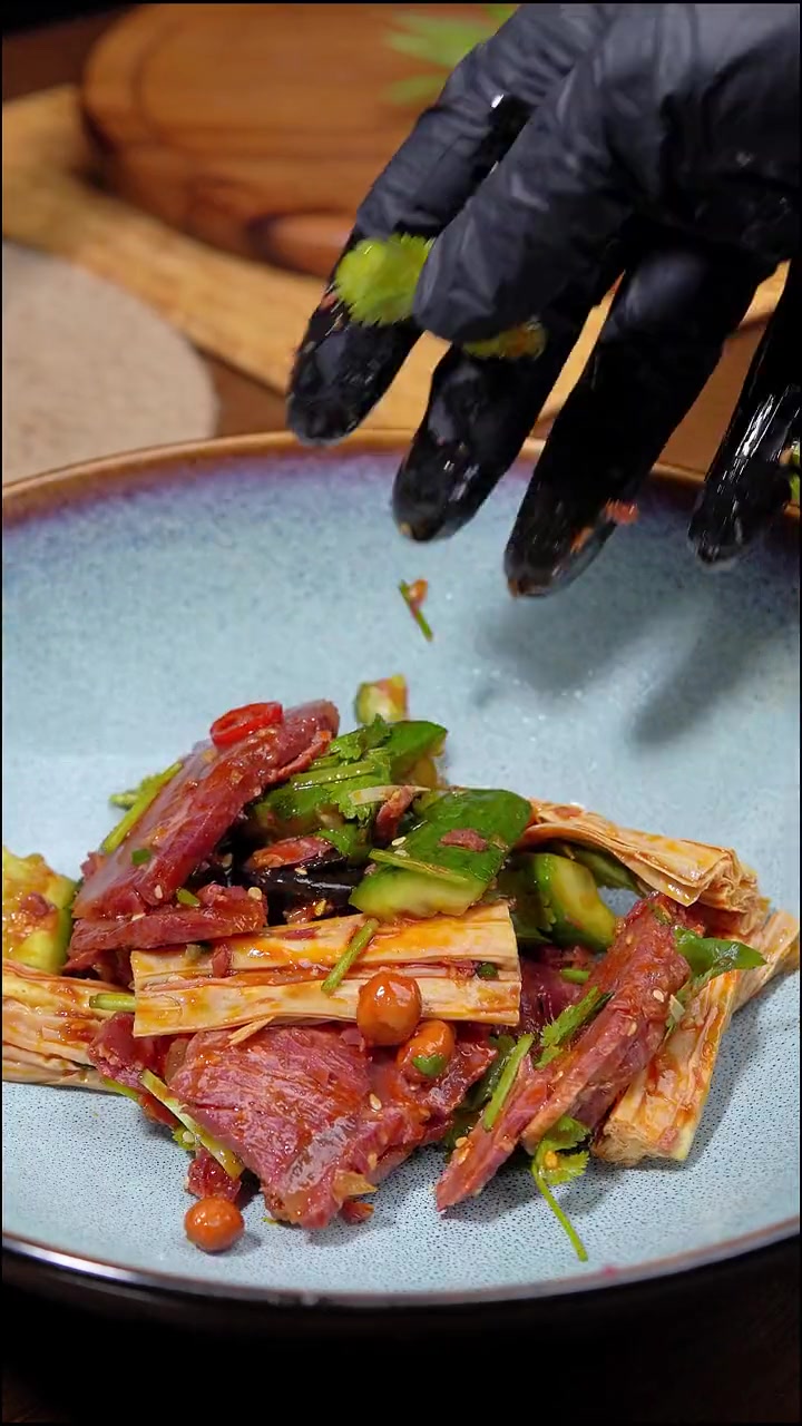 天热了,就喜欢这种拌一拌就能吃的菜 凉拌菜 多多宝藏店