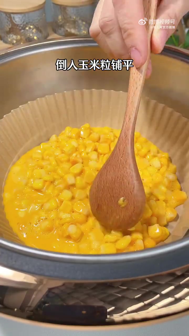 「儿童美食」香甜拉丝的芝士玉米烙,有手就能做。(via:牛牛饿了)