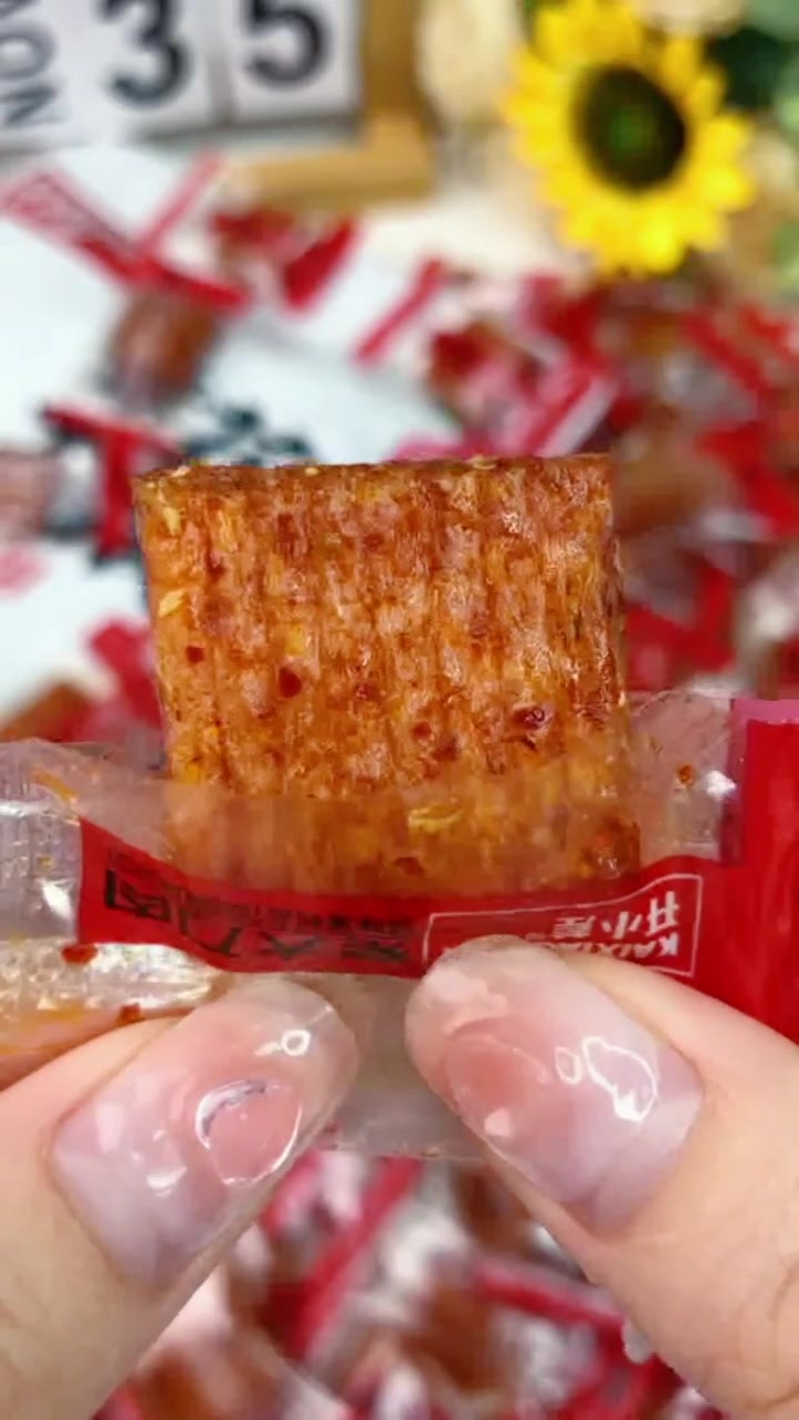 开小差花椒素大刀肉辣条网红爆款怀旧小零食 大刀肉 辣条 网红辣条 零食推荐 追剧小零食