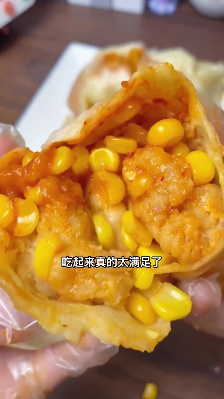 超好吃的墨西哥鸡肉卷,上锅蒸,微波炉,怎么做都好吃 墨西哥鸡肉卷 营养早餐