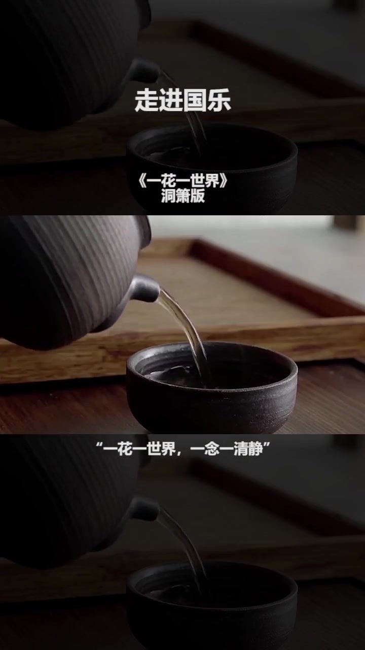 第101集|走进国乐:一花一世界,一念一清静。国乐 洞箫 传统文化 创作灵感