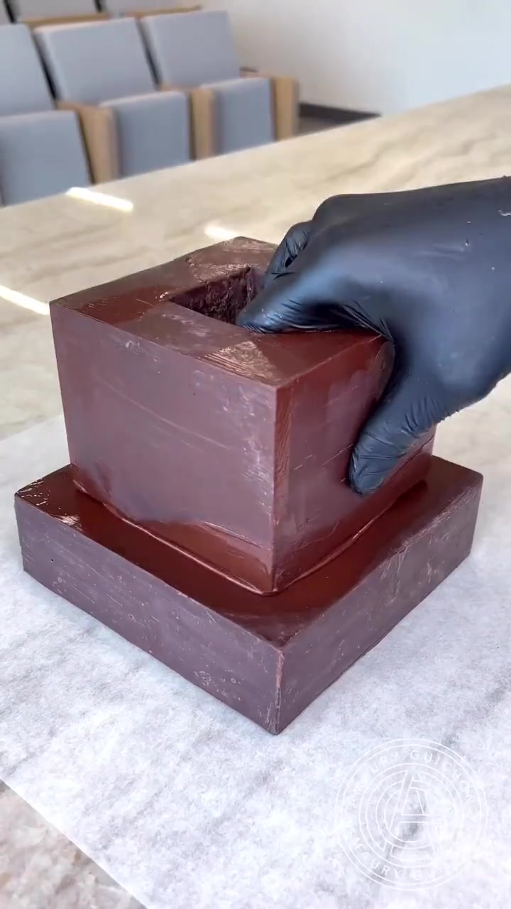 你敢信吗?他用巧克力做了个邮箱,信件还能切开吃,艺术家阿莫里·吉琼