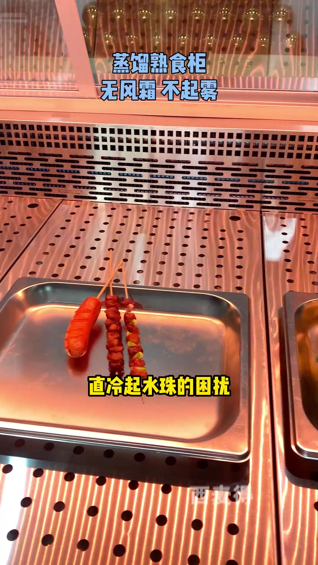 无风蒸馏款明档展示柜!