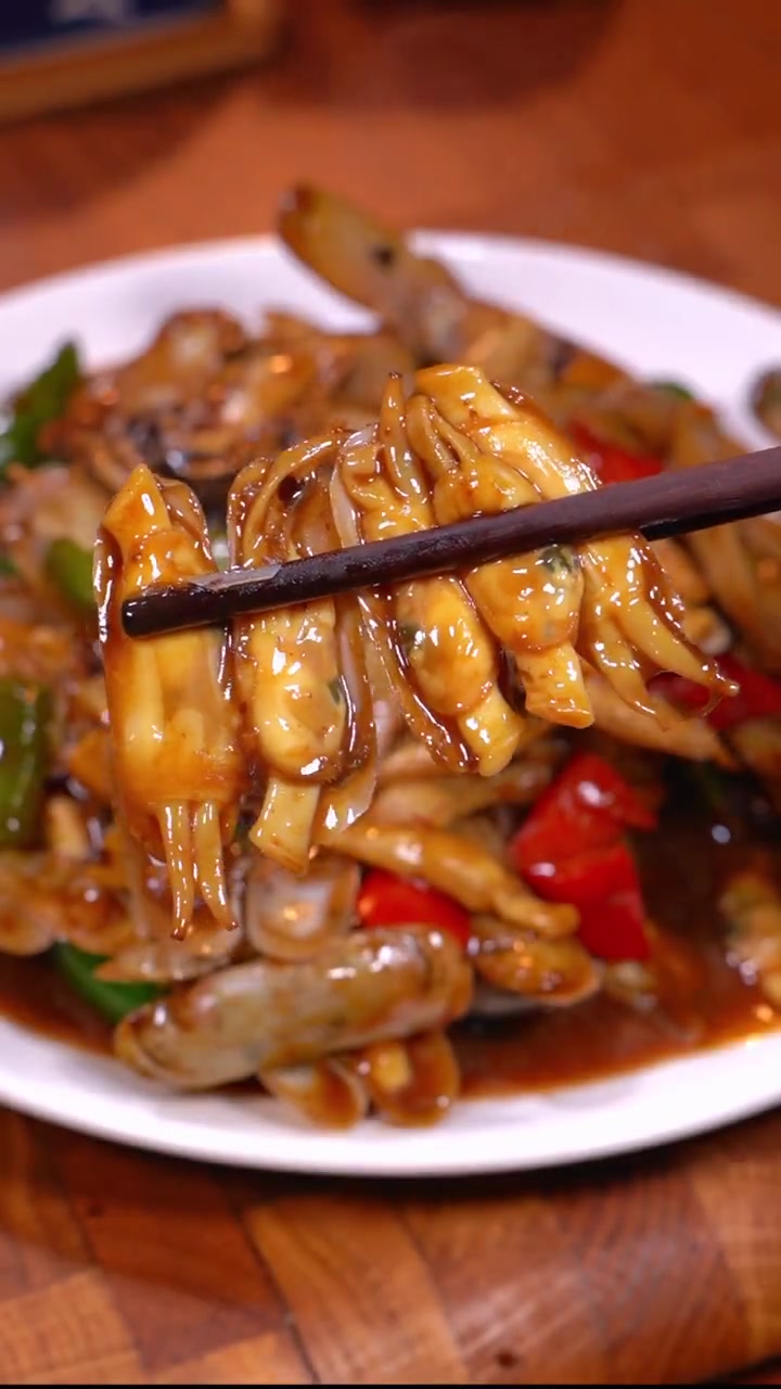 大排档风味豉椒炒花甲 美食推荐
