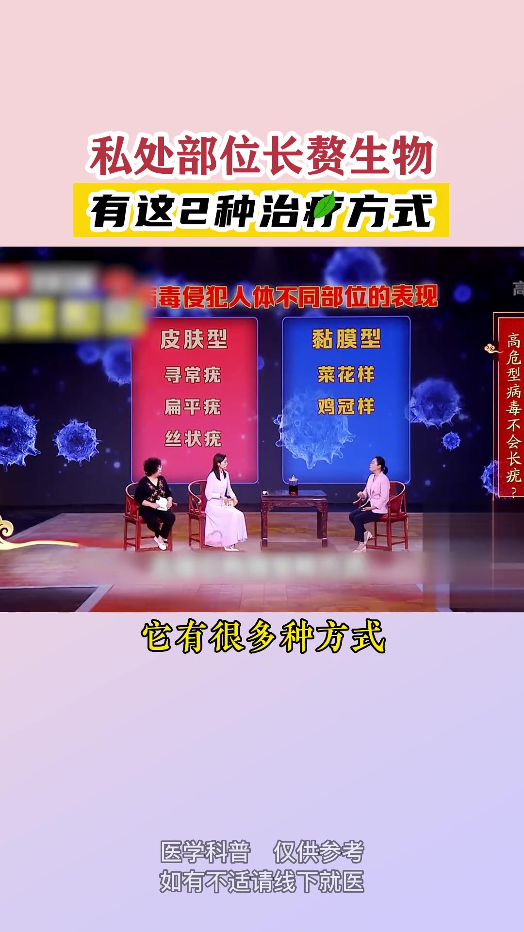 第191集|《养生堂》-HPV病毒侵犯人体长出赘生物该怎么治疗?尖锐湿you hpv 知识