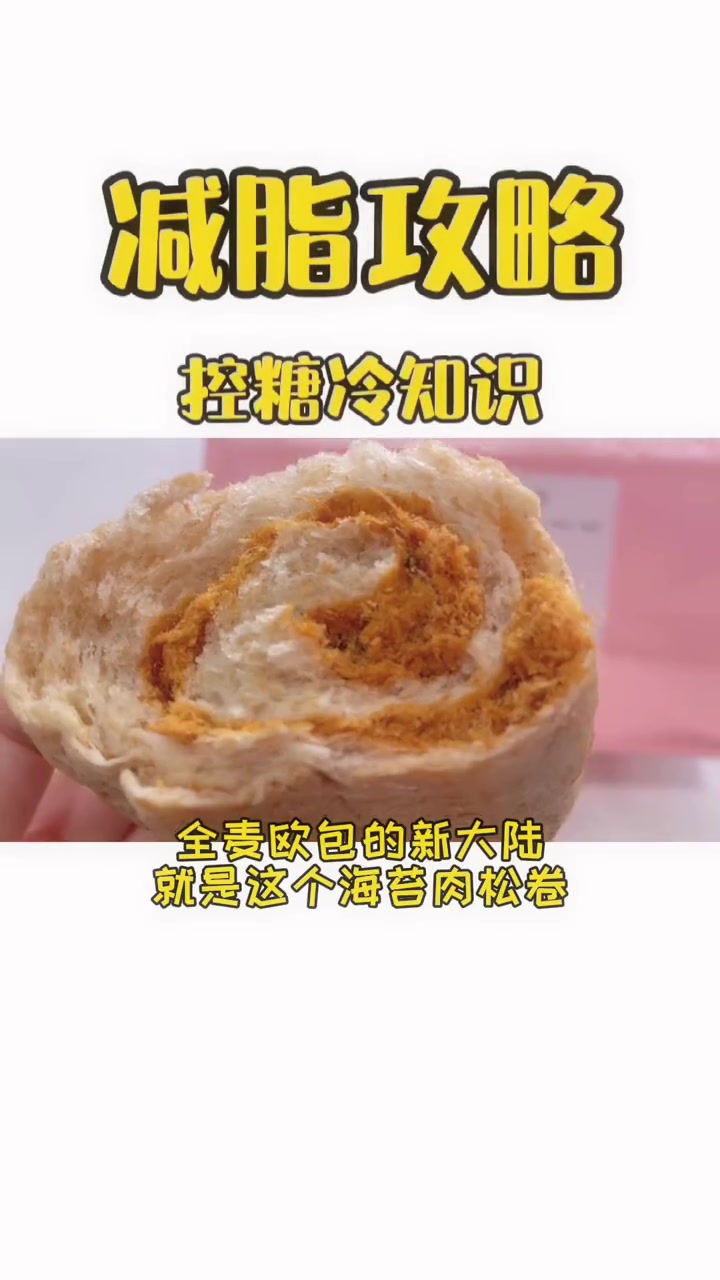 第31集|肉松全麦面包好吃还不胖 减肥 减脂 创作灵感 好物推荐 减脂学院 低卡低脂餐