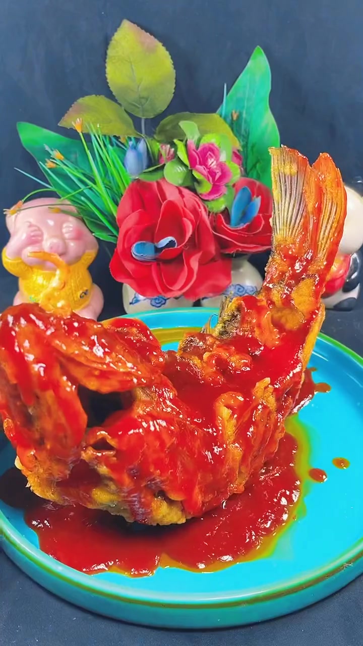 美食趣胃计划 糖醋鲤鱼 这样做酸甜可口焦香酥脆真的超级好吃 +小助手 浇汁鱼