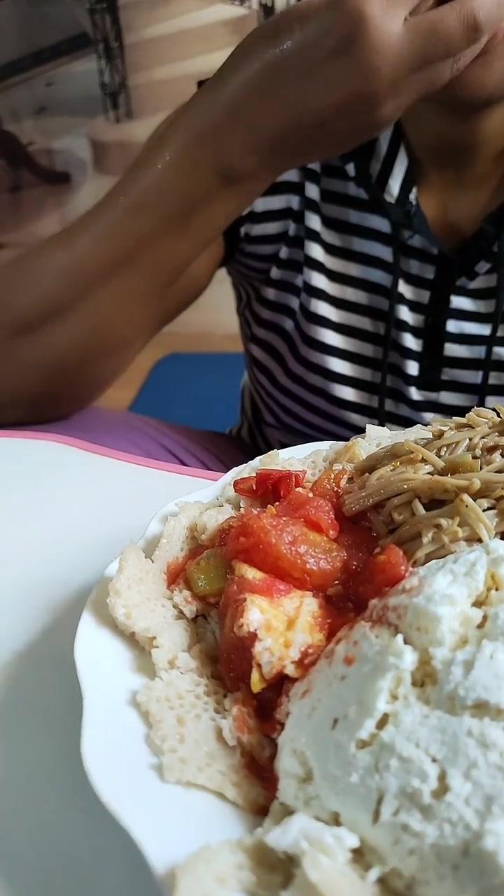 非洲老婆的早餐