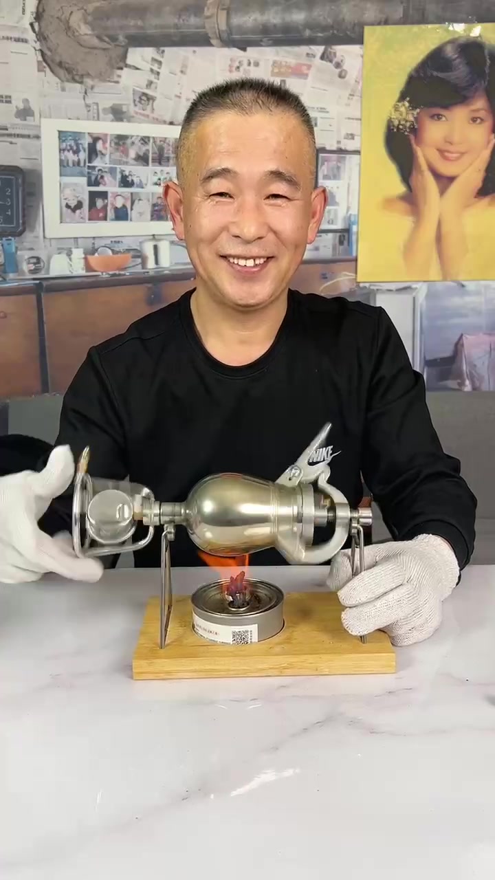 #平安砲报平安#迷你爆米花机#儿时爆米花的味道#鹰铭出品