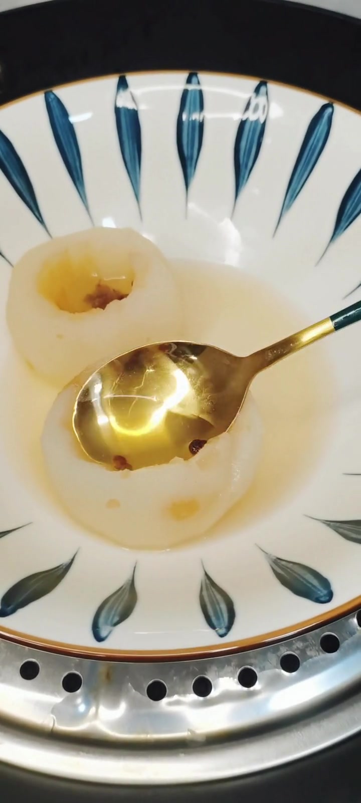 花椒蒸雪梨你就像我这样做