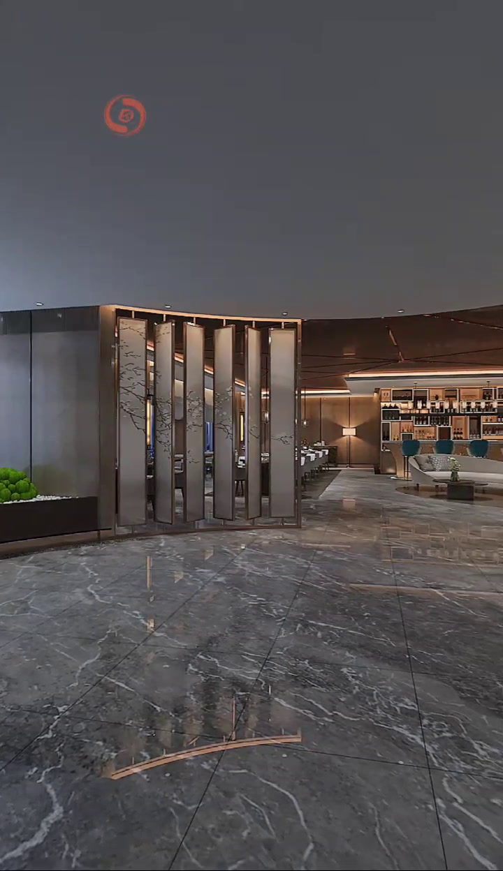 一镜到底杭州中式土菜馆设计装修案例