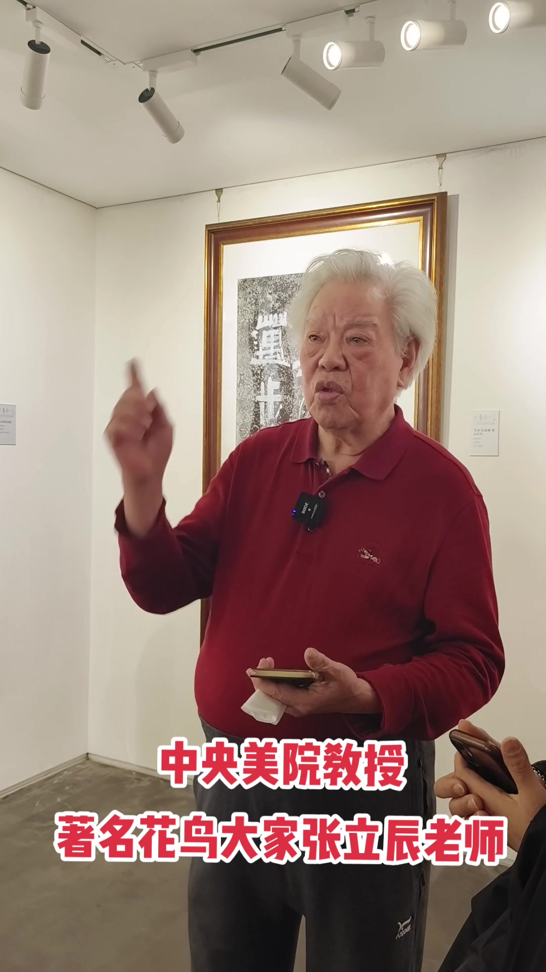中央美院教授著名花鸟大家张立辰老师