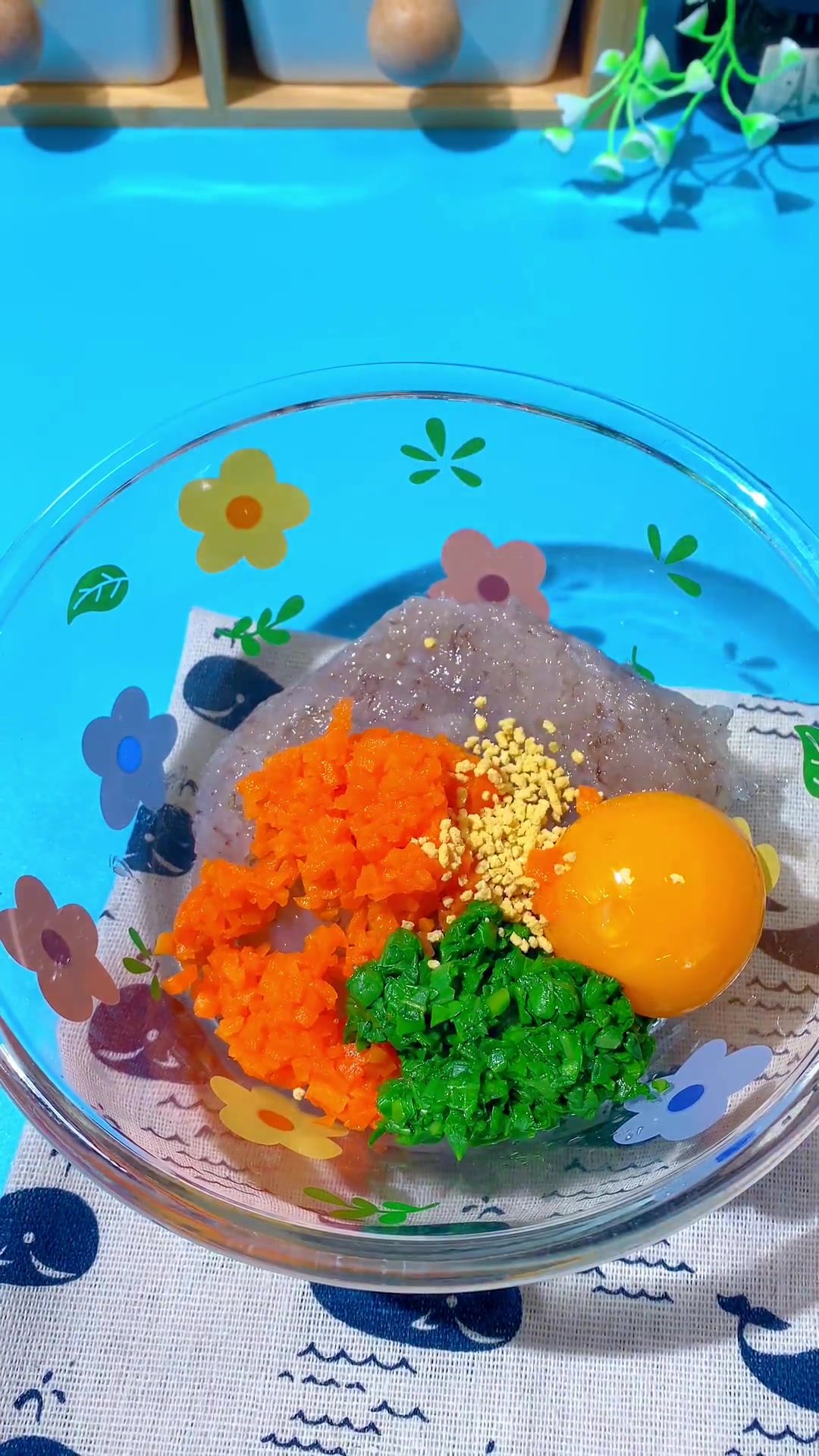 10个月宝宝就可以吃的小馄饨,一口一个,鲜香好吃 宝宝辅食 宝宝爱吃 每天不重样 宝宝辅食
